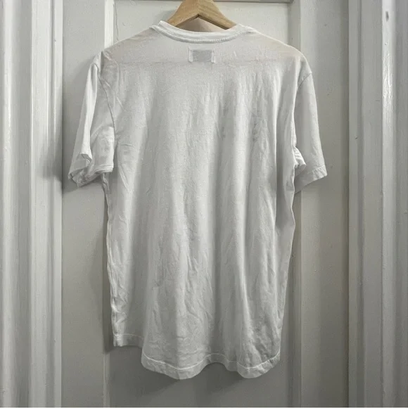 Goodlife Cotton Blend Short Sleeve Crewneck T-Shirt - White - S - Picture 4 of 5